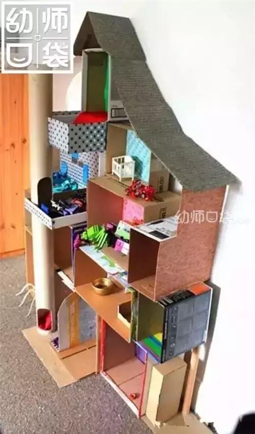 幼儿园鞋盒的多种玩法,买来的鞋盒不要怎么利用