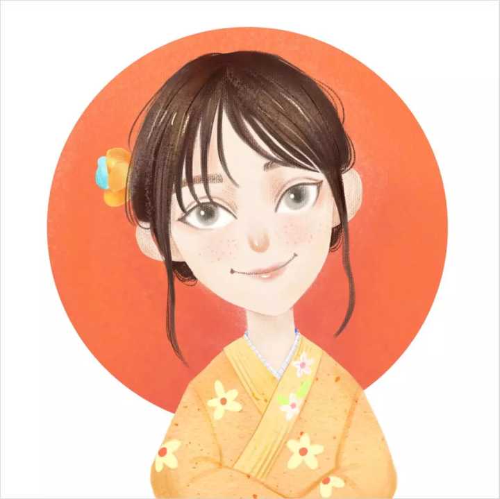 q版婚礼logo头像设计,插画头像手绘婚礼