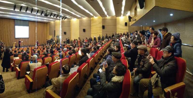 韩煜书法展在中国,韩煜和他的书法创作团队