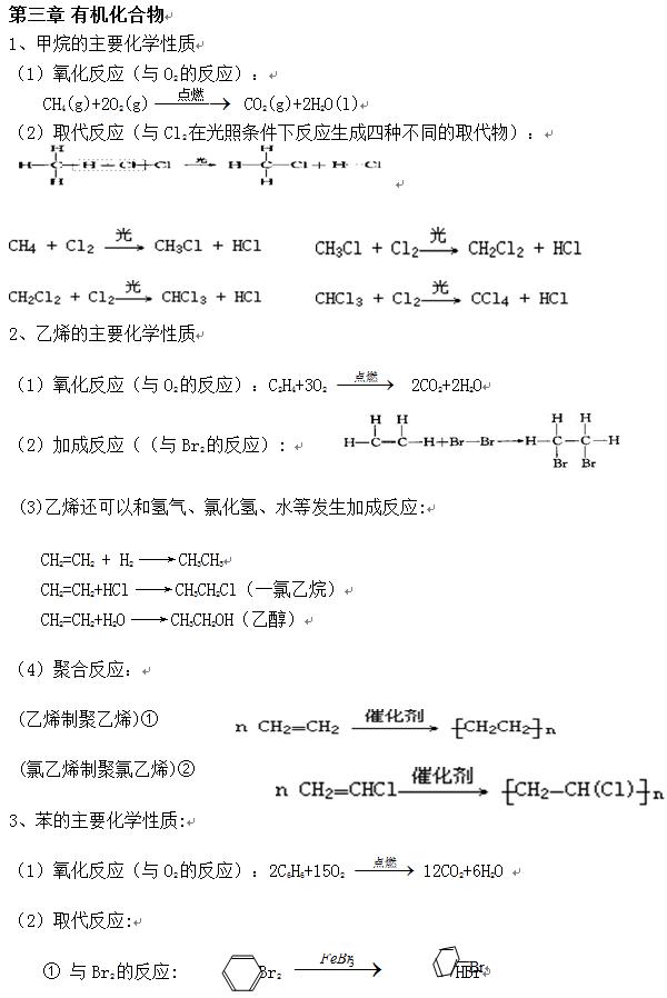 衡水高中化学必背知识点,衡水中学学霸笔记高中化学