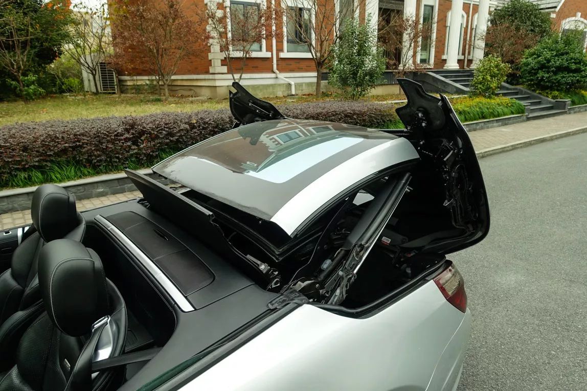 奔驰敞篷车又便宜又好看跑得还快,奔驰sl63amg敞篷落地价2021款