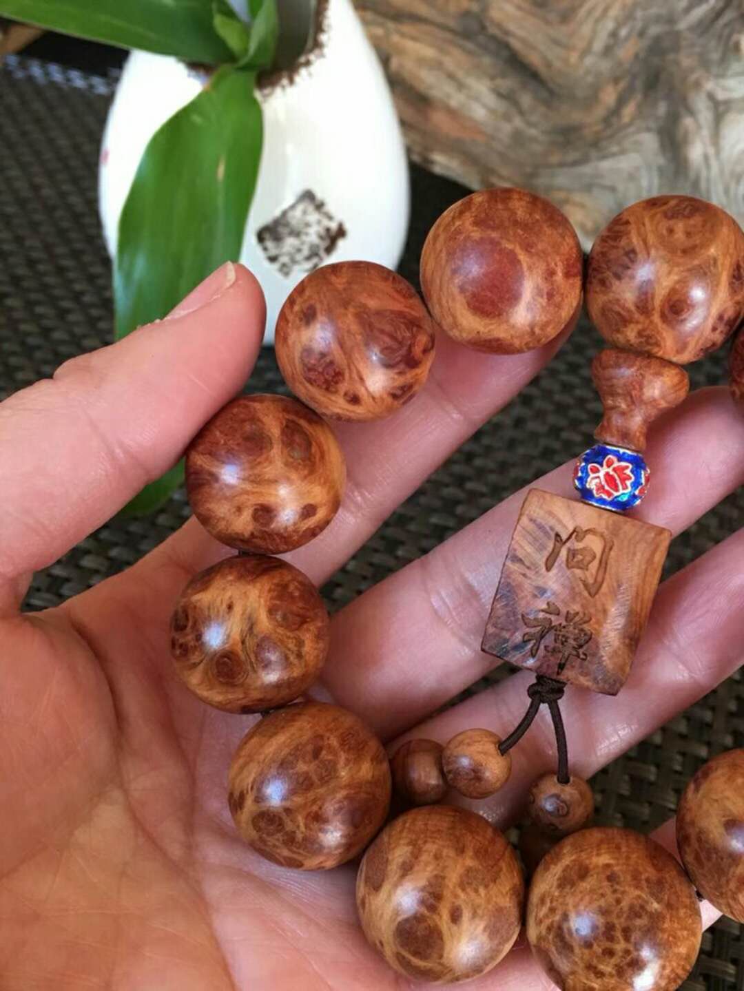 太行崖柏雷击木手串怎么盘玩,崖柏手串怎样快速盘出包浆