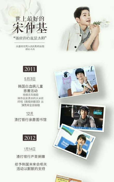 宋仲基捐款记录,宋仲基医生救人