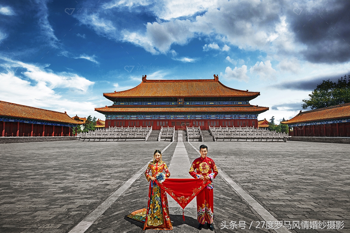 中式婚礼如何摄影好看点,婚庆风格推荐中式婚纱摄影