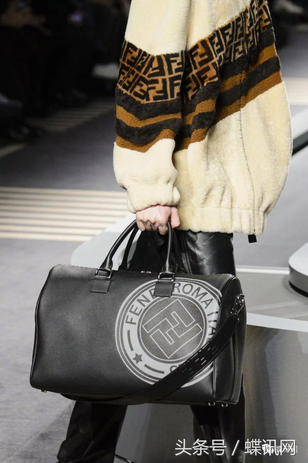 2020秋冬男装周fendi的时髦黄与黑,fendi2018秋冬男装