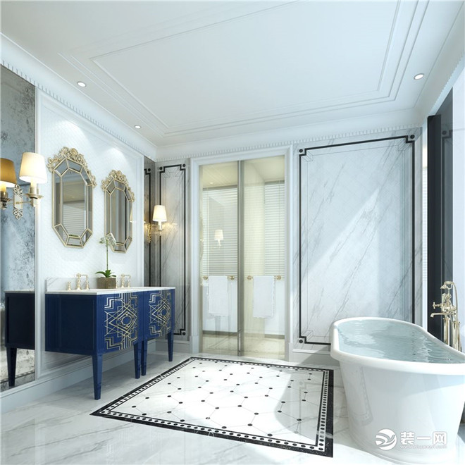 东渡海派青城别墅装修,东渡装修风格