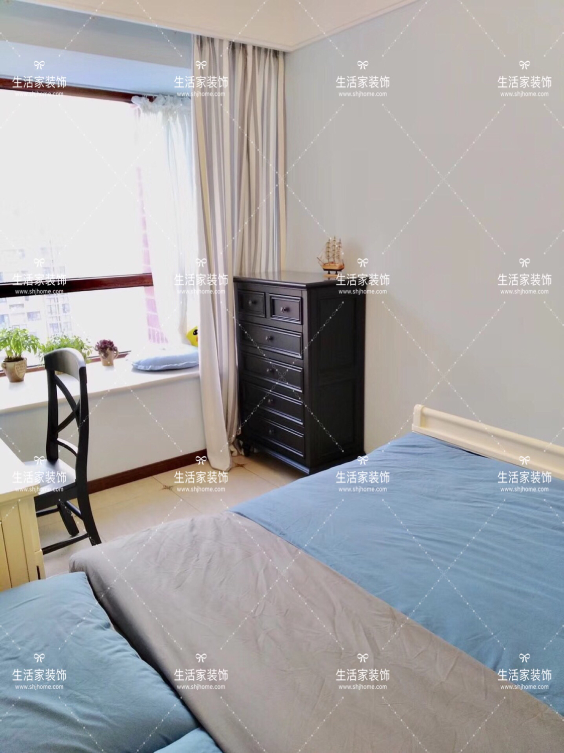 西安小户型装修设计,西安109户型现代轻奢装修风格