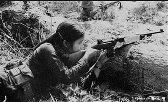 越战中的越南女兵，宁死都不愿当美军俘虏