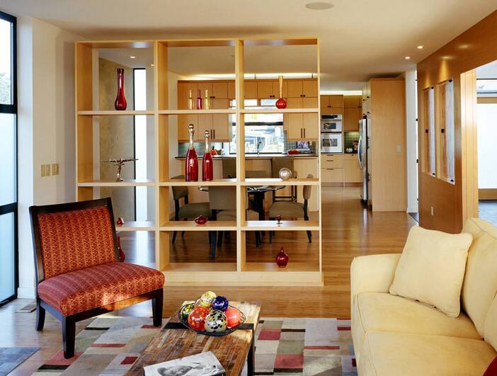 餐厅30公分屏风隔断现代简约,2021厨房餐厅隔断柜效果图大全