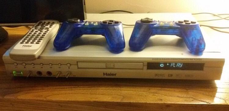 海尔黑历史:堪称海尔DVD里面最厉害的存在,能兼容索尼PS1游戏