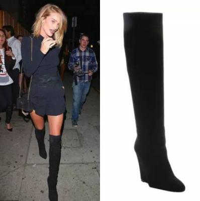 杨幂的同款细高跟过膝长靴图片,迪丽热巴杨幂过膝长靴