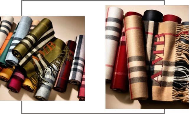 大牌围巾经典款,大牌围巾戴法简单好看