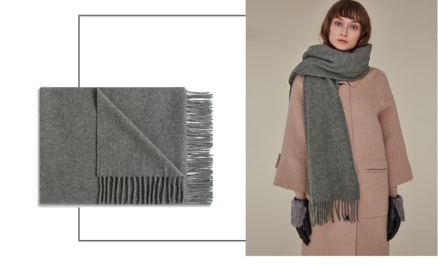10款平价时髦又保暖的围巾,大牌时尚围巾lv