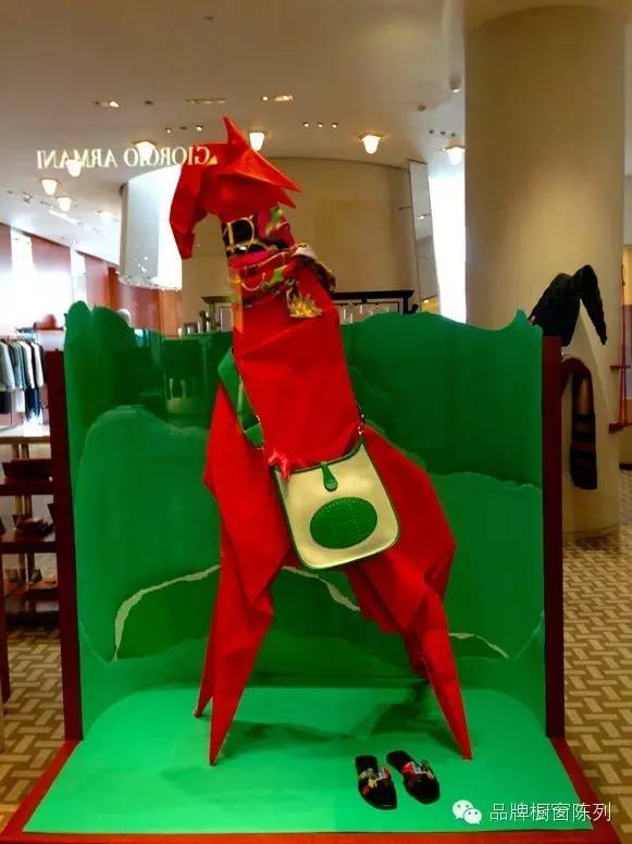 爱马仕橱窗||简单是艺术的底色！