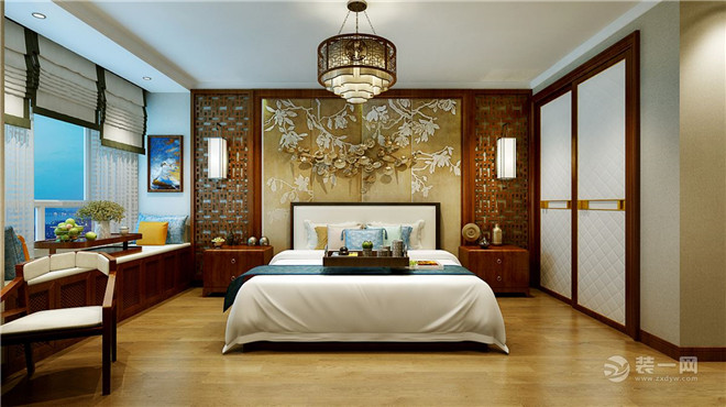 福州泥巴公社香开新城装修案例,新中式与美式乡村,你中意哪个?