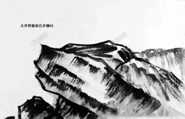 山石画教程全过程,山石绘画技巧