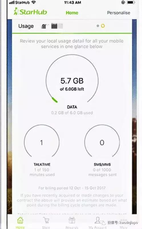 在新加坡怎么查询手机流量明细,在新加坡用中国手机流量