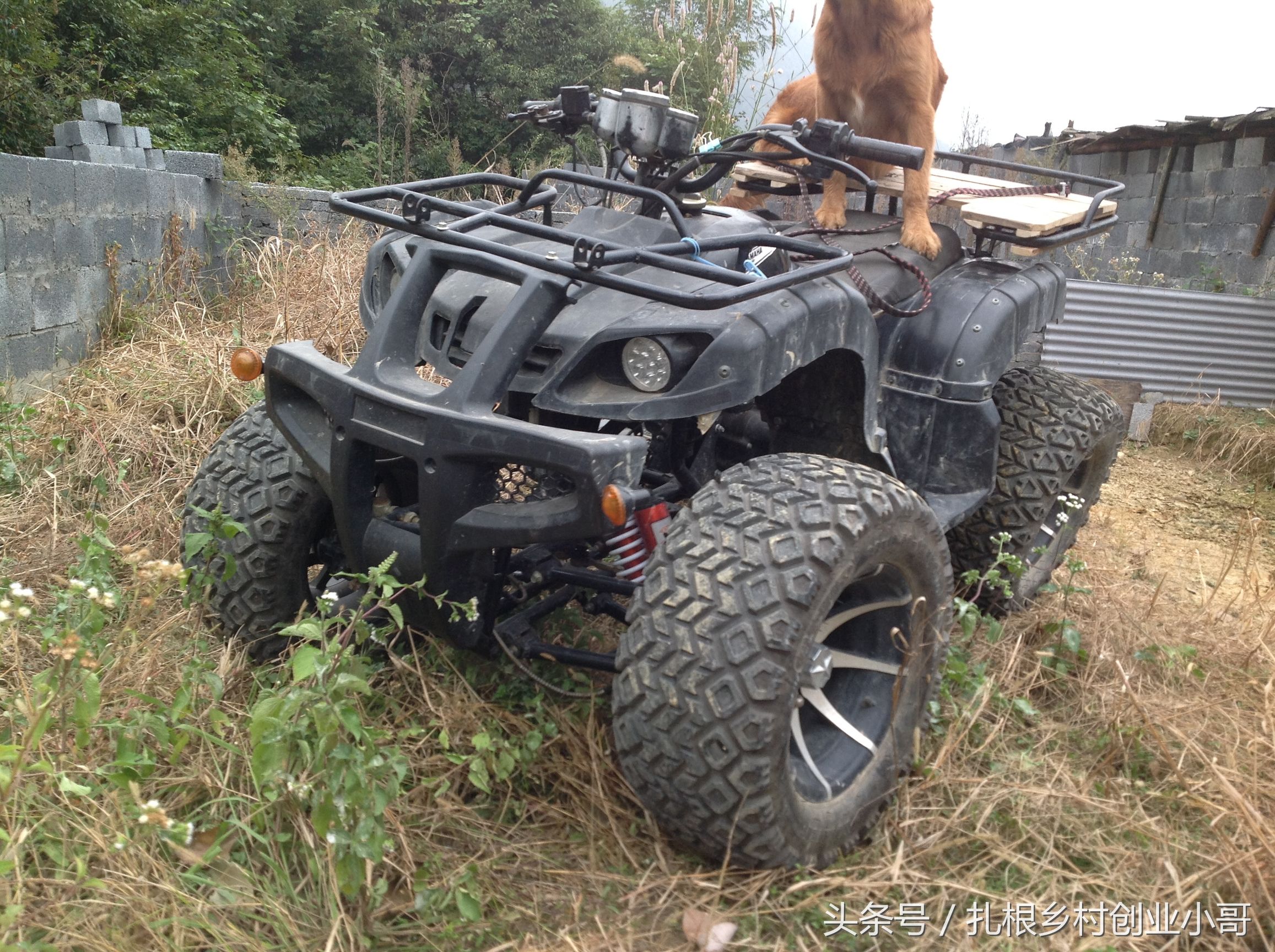 自改沙滩车教程,沙滩车改旋耕轮
