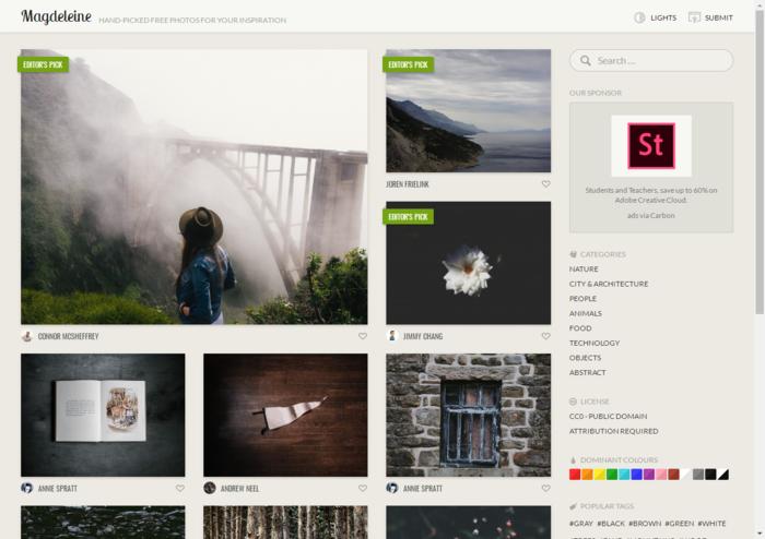 图片资源网站推荐,15个图片素材网站你收录了吗