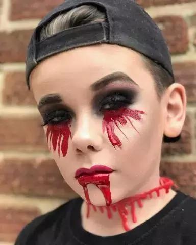 儿童一步一步教你学化妆,小孩一步一步教你学化妆