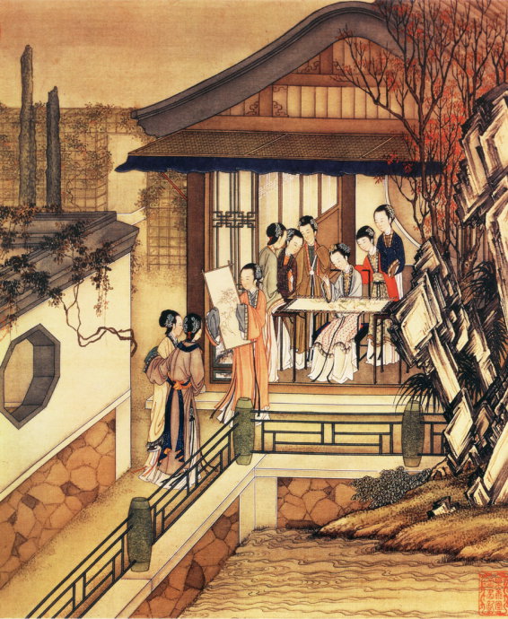 古代美人绘画作品,令人惊艳的古代绘画作品