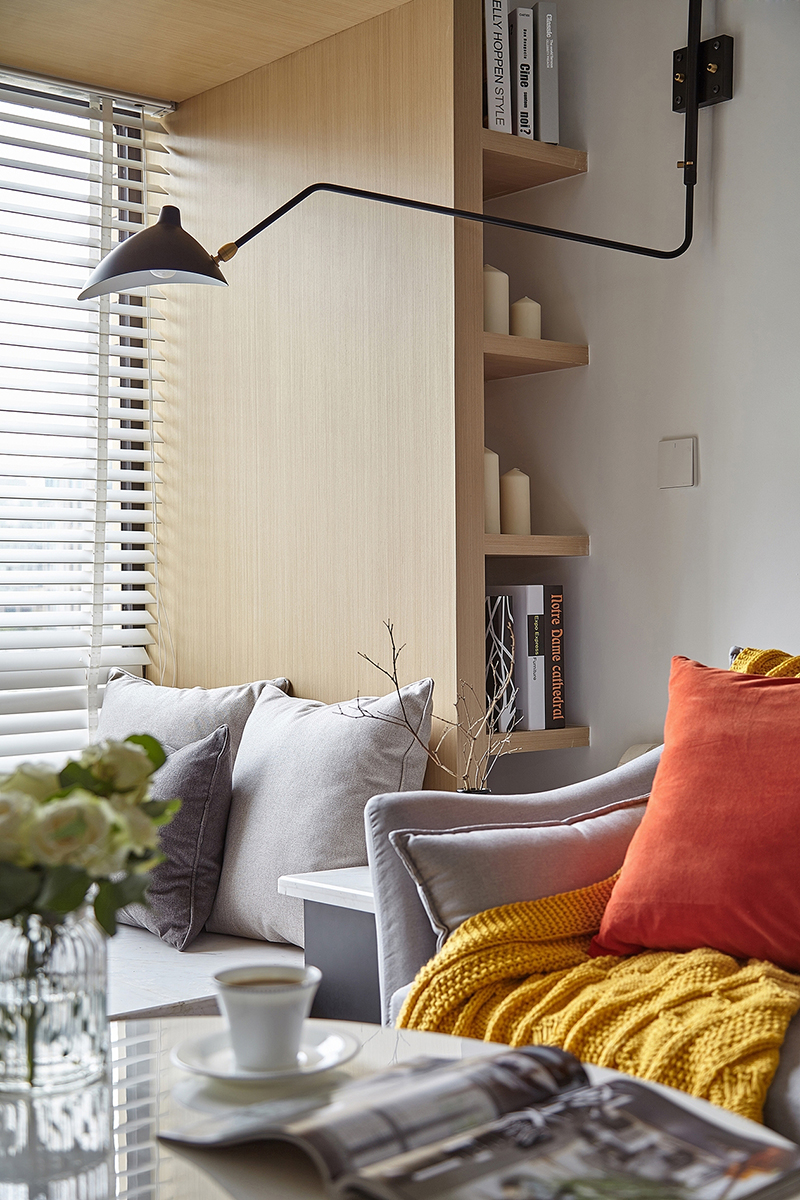 客厅书房茶室一体多功能房,客厅茶室书房一体小面积