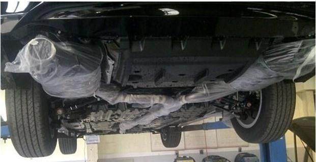 底盘被磕碰了需要做底盘装甲防锈,思域底盘有必要喷底盘防锈装甲吗