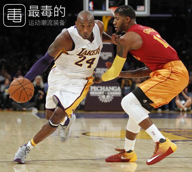 回顾科比上脚战靴,传奇落幕科比