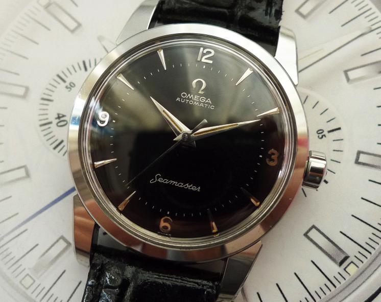 欧米茄星座双鹰2003款黑面,欧米茄古董表鉴别