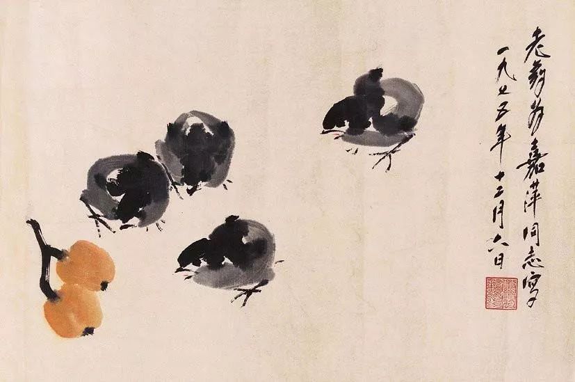 唐云早期花鸟作品欣赏,唐云先生花鸟条幅全集