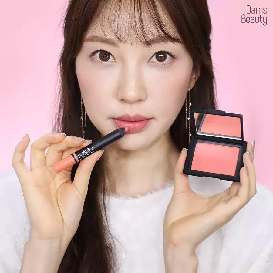 nars965穿越西伯利亚试色,nars腮红gina跟behave试色