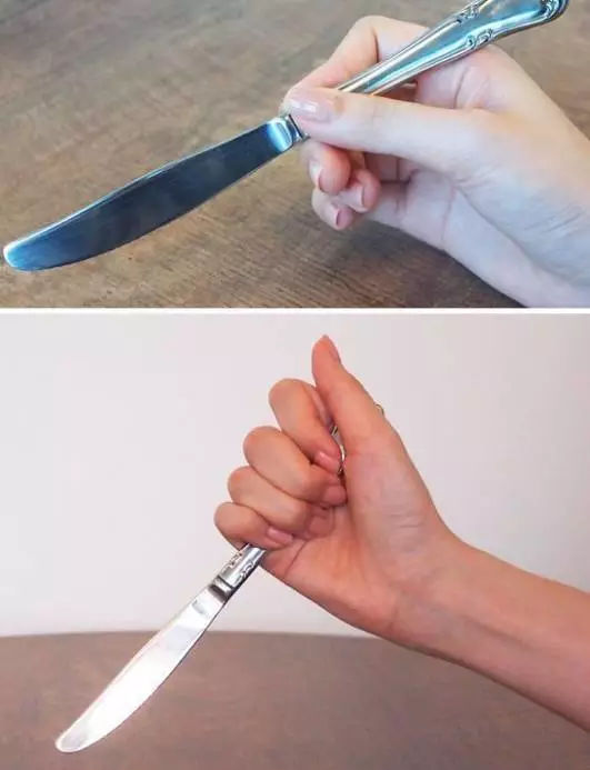 吃西餐刀叉怎么用显优雅的视频,西餐刀叉的正确使用拿法漫画