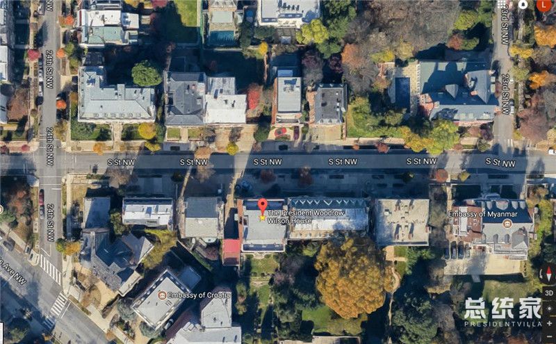 伍德罗威尔逊故居,托马斯伍德罗威尔逊巴黎和会