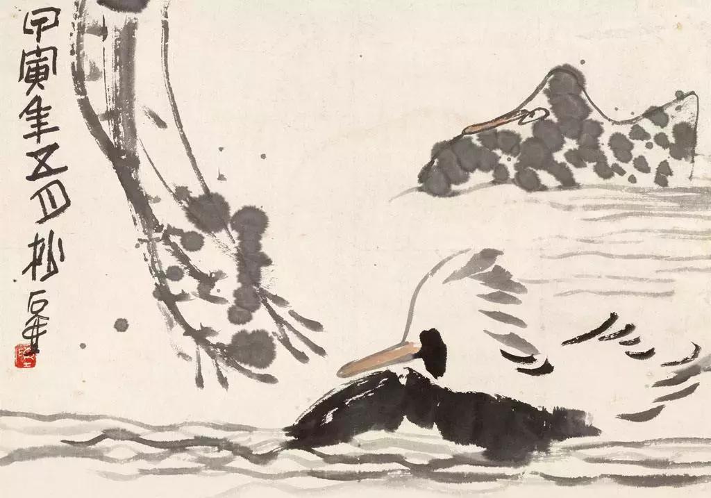 最成功的陈子庄画,陈子庄的画多少钱高清作品图