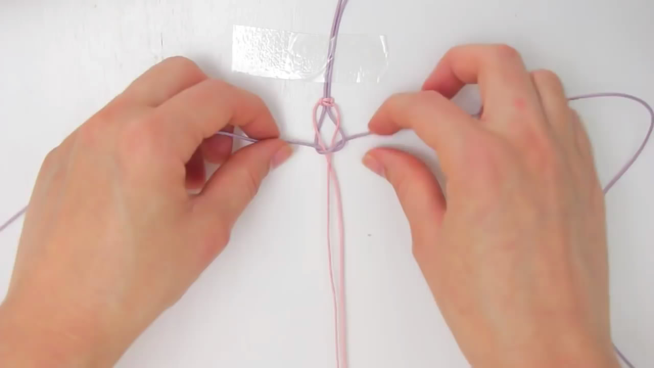 超简单的手链编织,简单而实用的手链编织教程