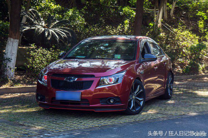 雪佛兰科鲁兹大灯改装小透镜led灯,17款雪佛兰科鲁兹改透镜大灯