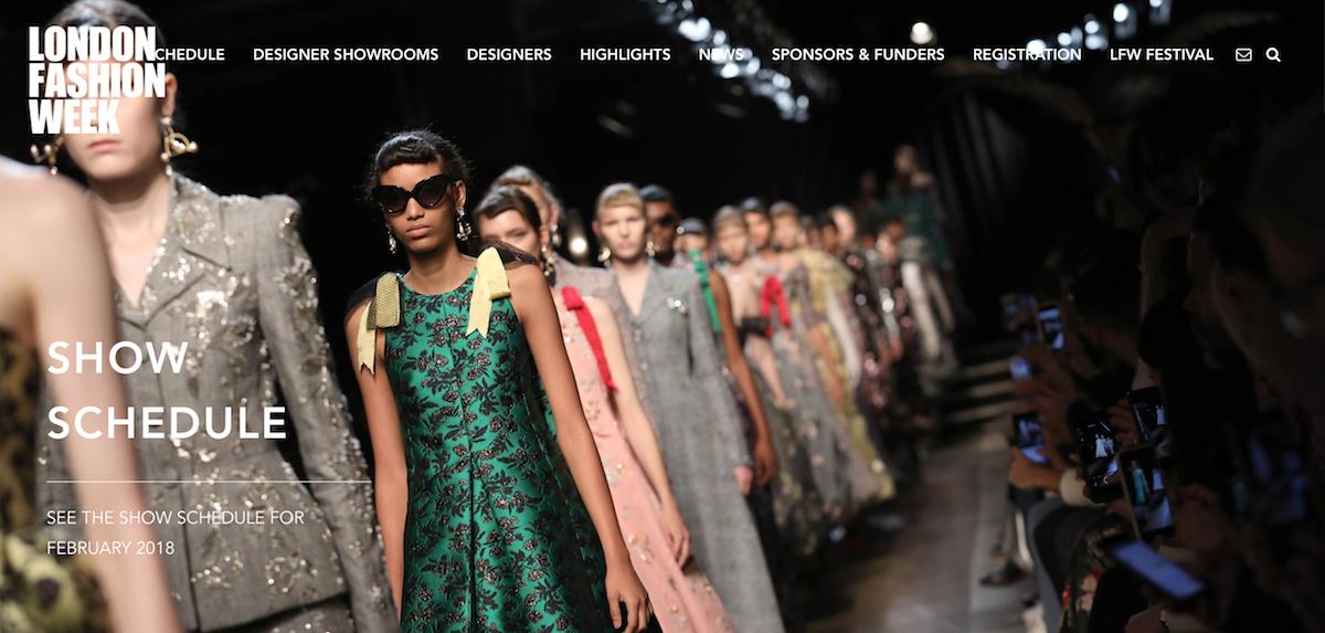 国际时装周的知名设计师,2019伦敦秋冬时装周时装秀