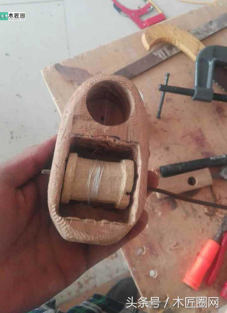 木匠用墨斗制造方法,木工墨斗制作全过程