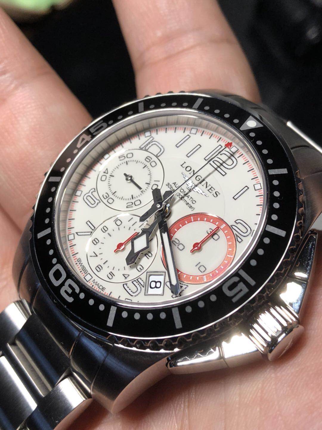 浪琴康卡斯顶级复刻与真表,辉哥戴的什么手表