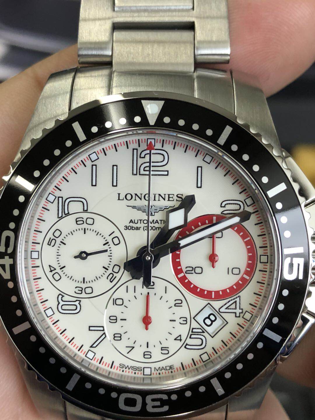 浪琴康卡斯复刻机械表,辉哥买首饰