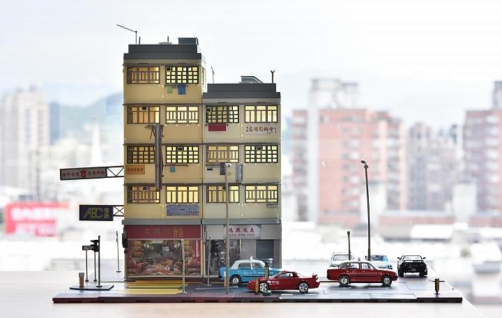 把香港带回家!TINY微影Bd7「香港传统公寓街景」模型开箱制作!