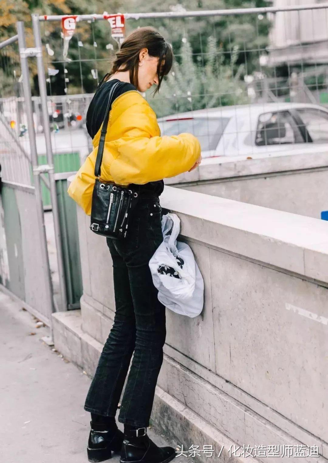 羽绒服穿起来臃肿你裤子选对了吗,羽绒服穿着没气质