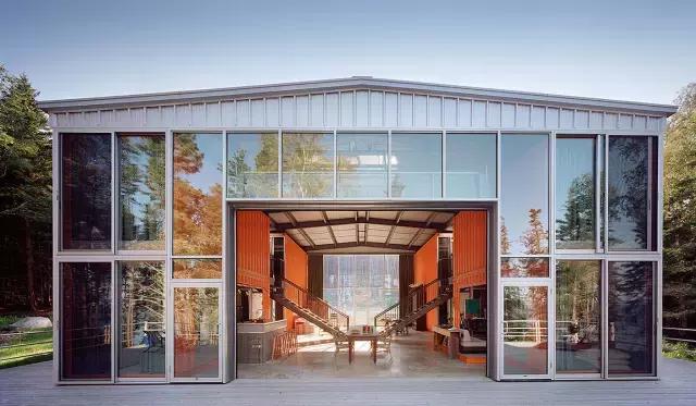 8个集装箱变身独立别墅,超实用的集装箱别墅