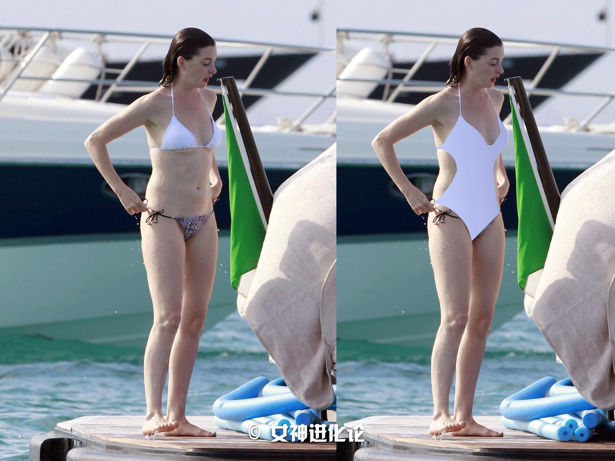 你看起来身材差，只是因为选错了泳衣。