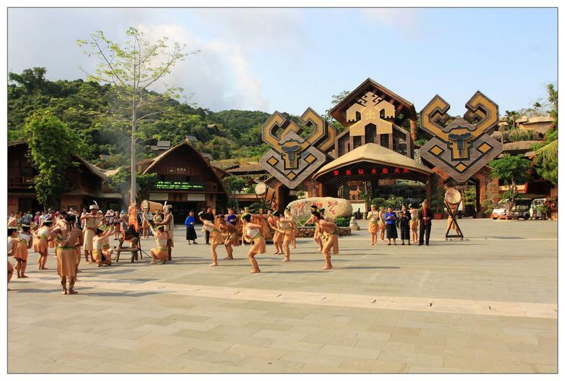 海南三亚的槟榔谷,三亚槟榔谷黎族原生态攻略