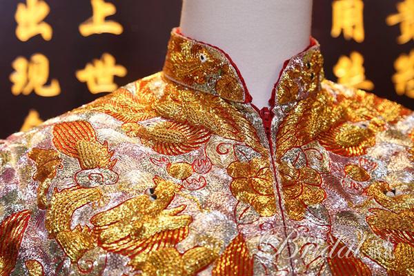 新娘穿龙凤褂有什么讲究,微胖新娘龙凤褂怎么挑选