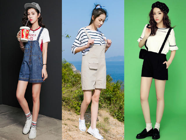 背带裤减龄必备单品,背带裤减龄必备品