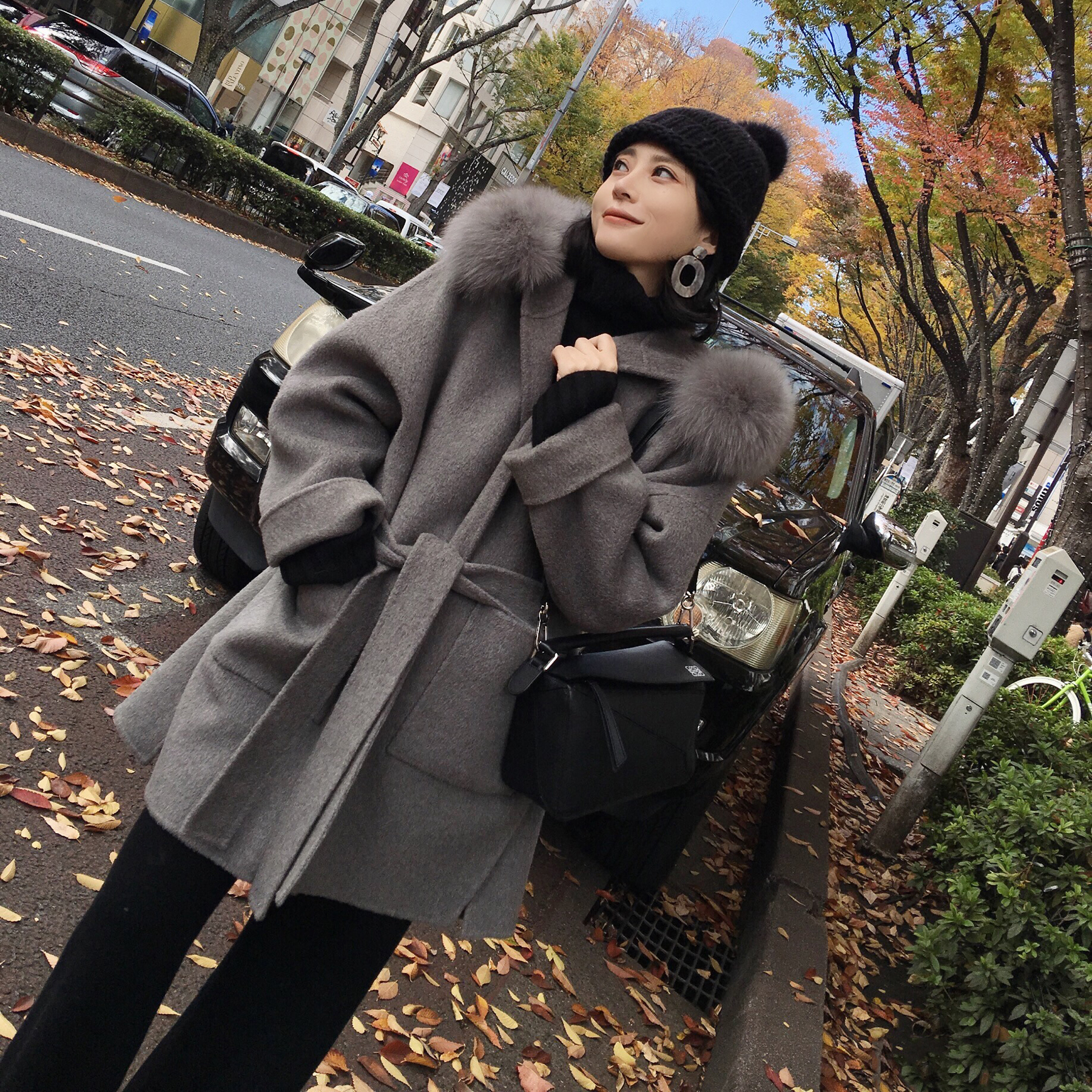 70%羊绒大衣穿上身的质感,羊绒大衣怎么穿出高级感