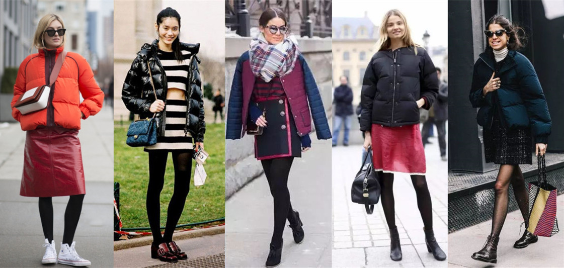 短款羽绒服的“时尚革命”，轻松告别“土肥圆”