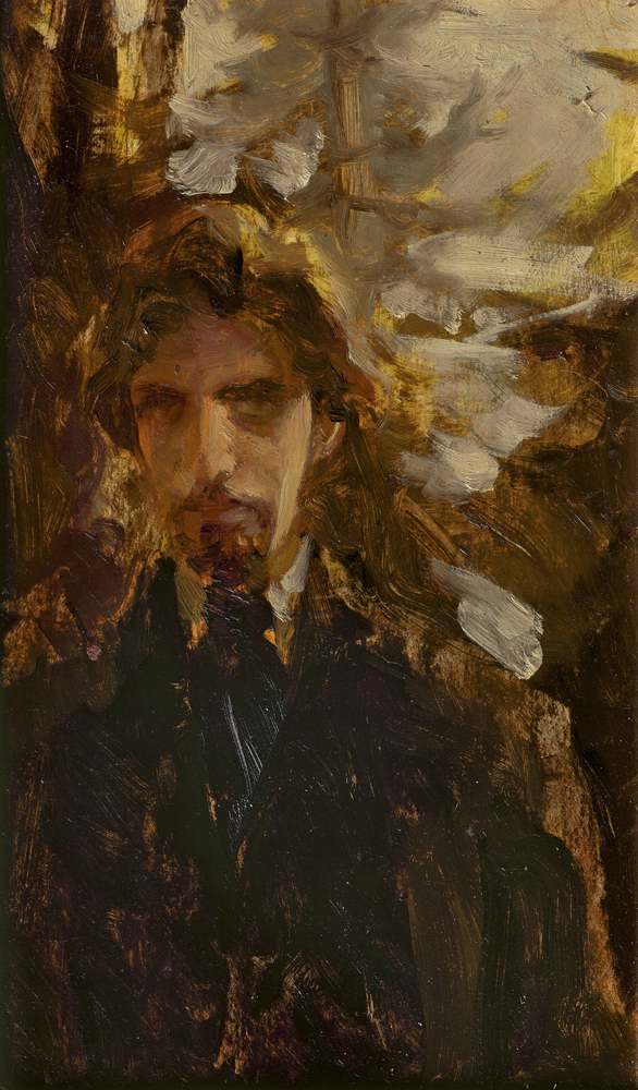 何多苓——连环画《带阁楼的房子》